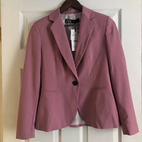 Pink Zara Blazer